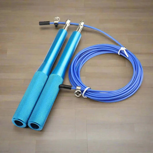 Corde à Sauter - JumpRopeCrossfit™ - Bleu - hulkduofit.com